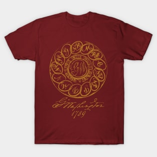 1789 GW Inaugural (Linked States) - Signature Series T-Shirt